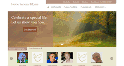 Desktop Screenshot of hoviefuneralhome.com